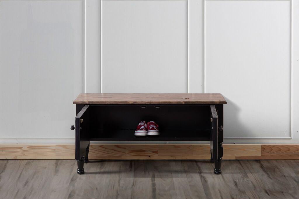 Hanah Home TV komoda Ada Mini, 100x45x30 cm, Crna