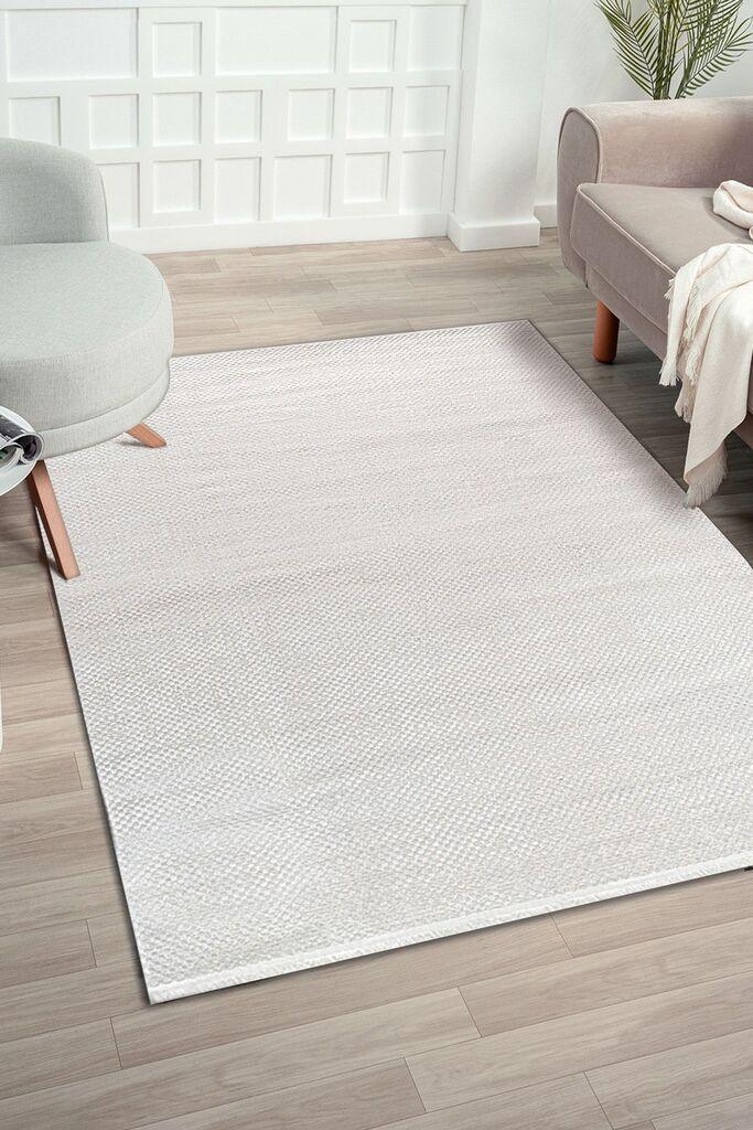 Conceptum Hypnose Tepih Zett Ze013, 100x200 cm, Beli
