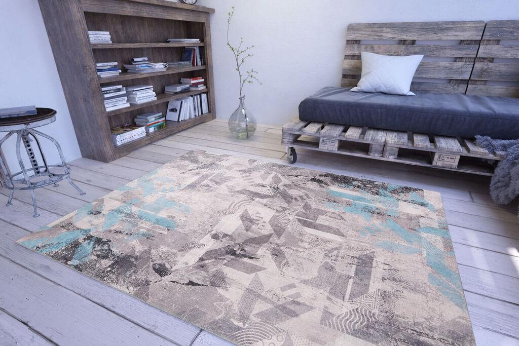Conceptum Hypnose Tepih Funk Chenille 274, 75x230cm, Plavi