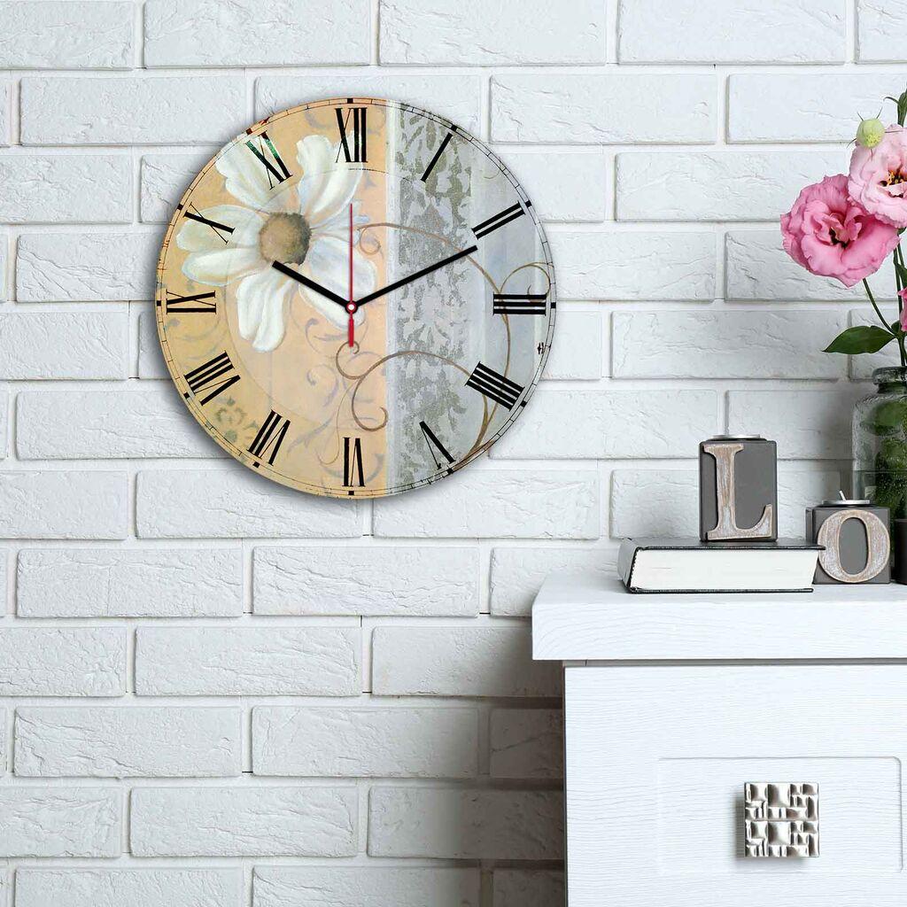 Wallity MDF Zidni sat 30cm Šareni