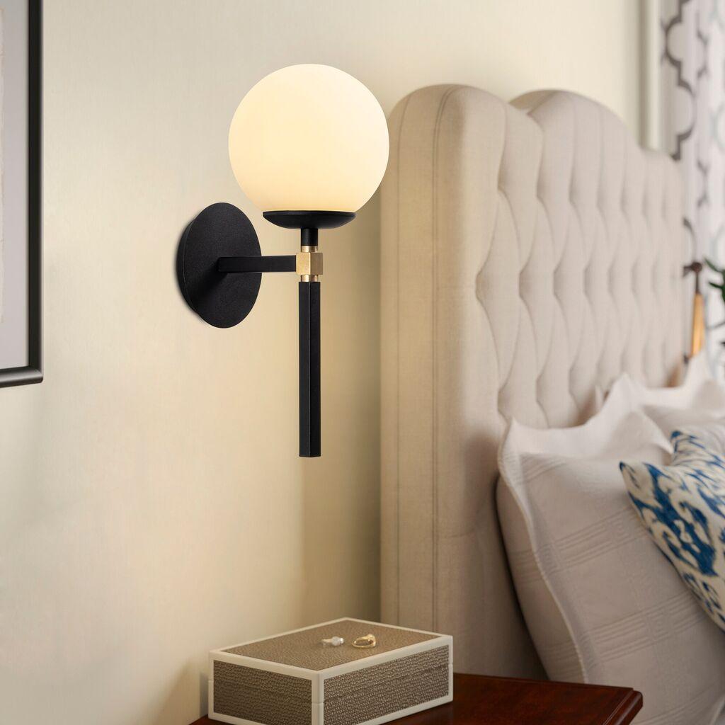 Opviq Gondol 3041 Zidna lampa, Crna