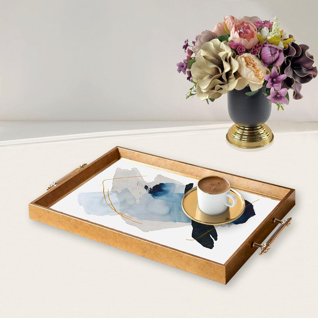 Aberto Design Poslužavnik TPEA1 50 x 29 x 3.5 cm, Šareni