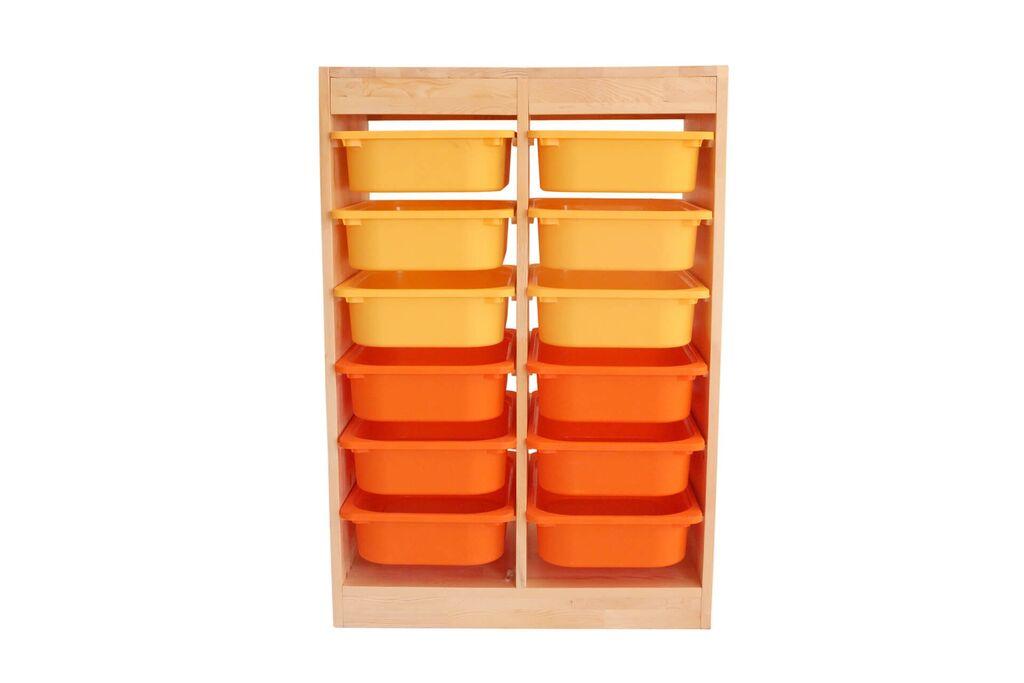 Hanah Home Komoda Oak Organizer, 66x93x42.5 cm, Hrast