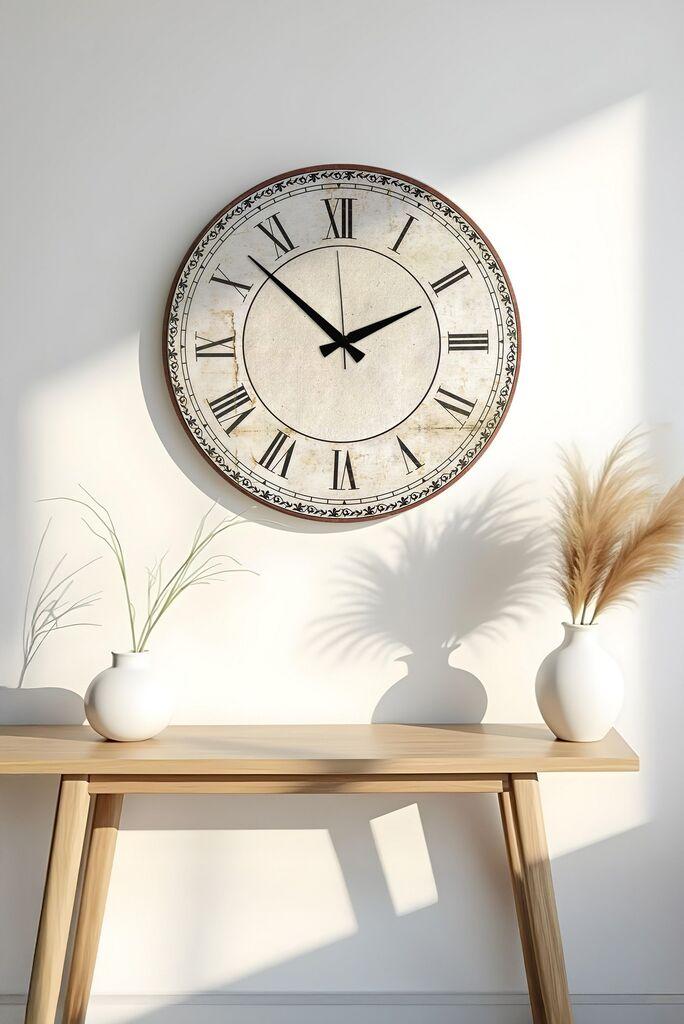 Wallity Dekorativni zidni sat Huhuas00039, 50x50 cm