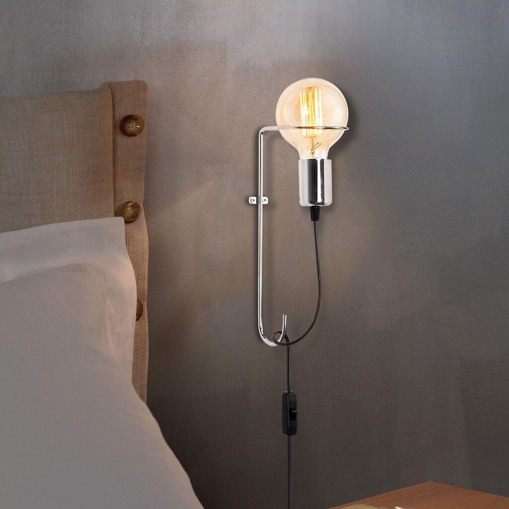 Opviq Pota 3663 Zidna lampa, Srebrna