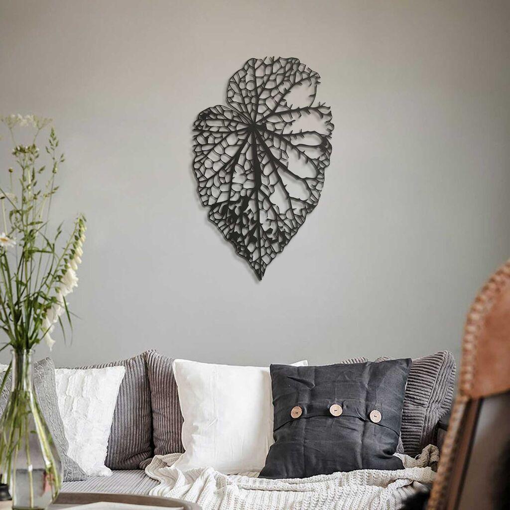 Wallity Zidna dekoracija Autumn-APT319MS, 45x70 cm, 1.5 mm, Crna