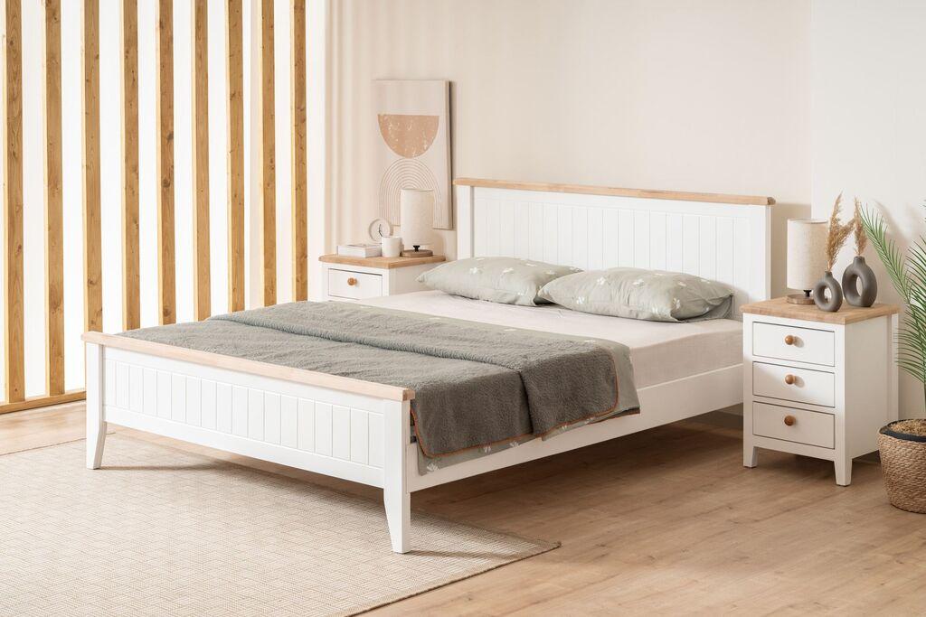 Hanah Home Francuski ležaj Uren, 160x98x200 cm, Beli