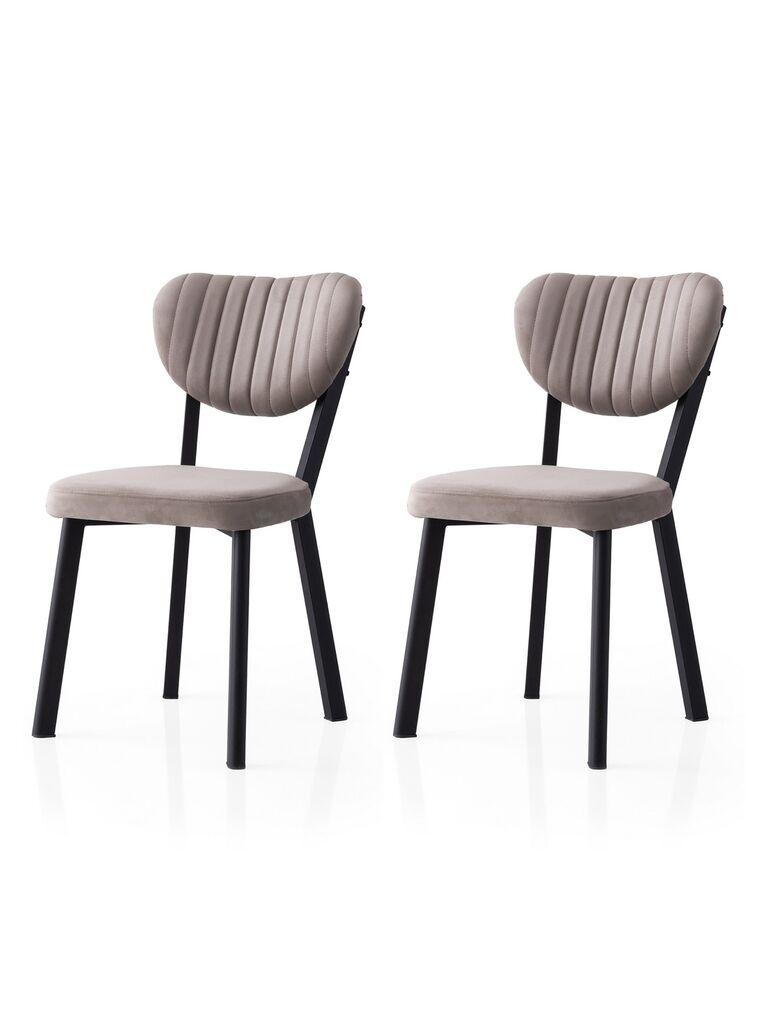 Hanah Home Set trpezarijskih stolica  Beta 834 V2, 2 komada,  Sivi