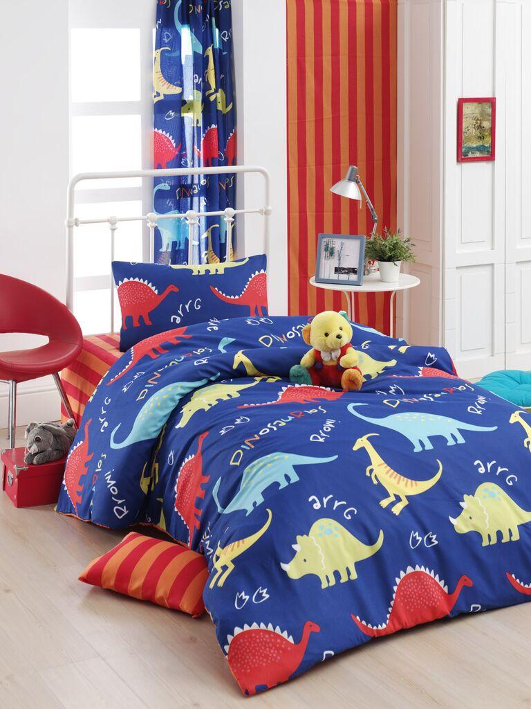 L'essentiel Maison Komplet posteljine Dinazorus, 160x220cm, Teget