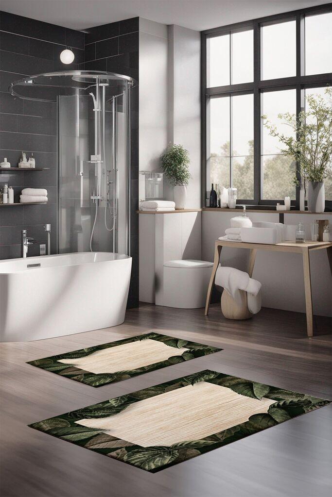 L'essentiel Maison Set prostirki za kupatilo CT-5339, 2 Komada, Šarena