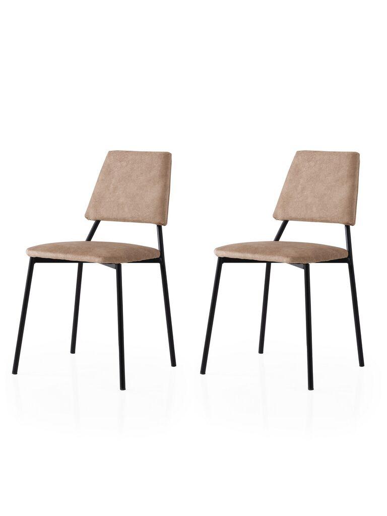 Hanah Home Set trpezarijskih stolica  Lima 4552 V2, 2 komada,  Bež