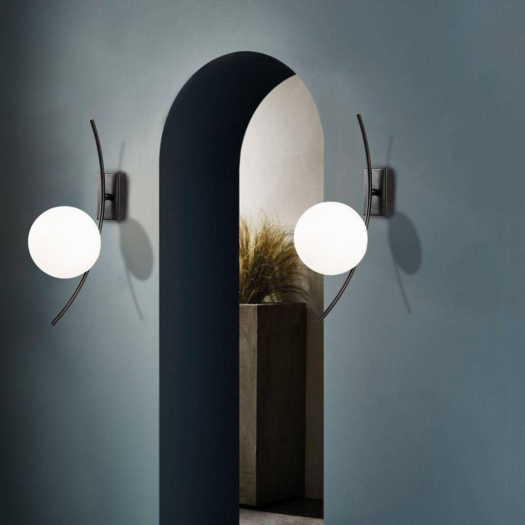 Opviq Hilal 3821 Zidna lampa, Crna