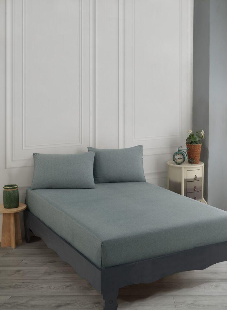 L'essentiel Maison Komplet posteljine Road Potlu, 100x220 cm, Zeleni