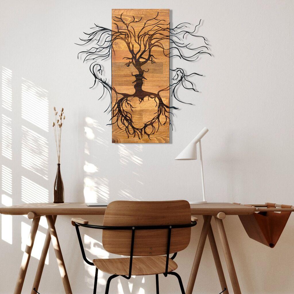 Wallity Zidna dekoracija Old Love, 60 x 57,5 cm,  Crna