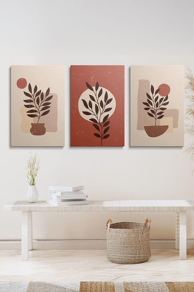 Wallity Slika Ersycnvs18, 70x100 cm, 3 dela