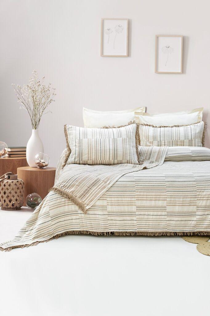 L'essentiel Maison Komplet posteljine Lia, 240x260 cm, Bež