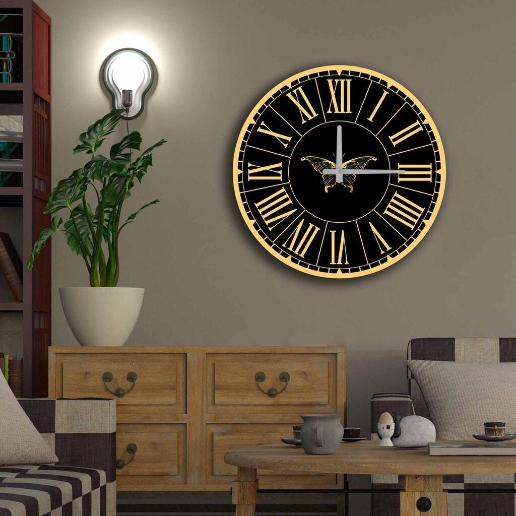 Wallity MDF Zidni sat 50cm Šareni