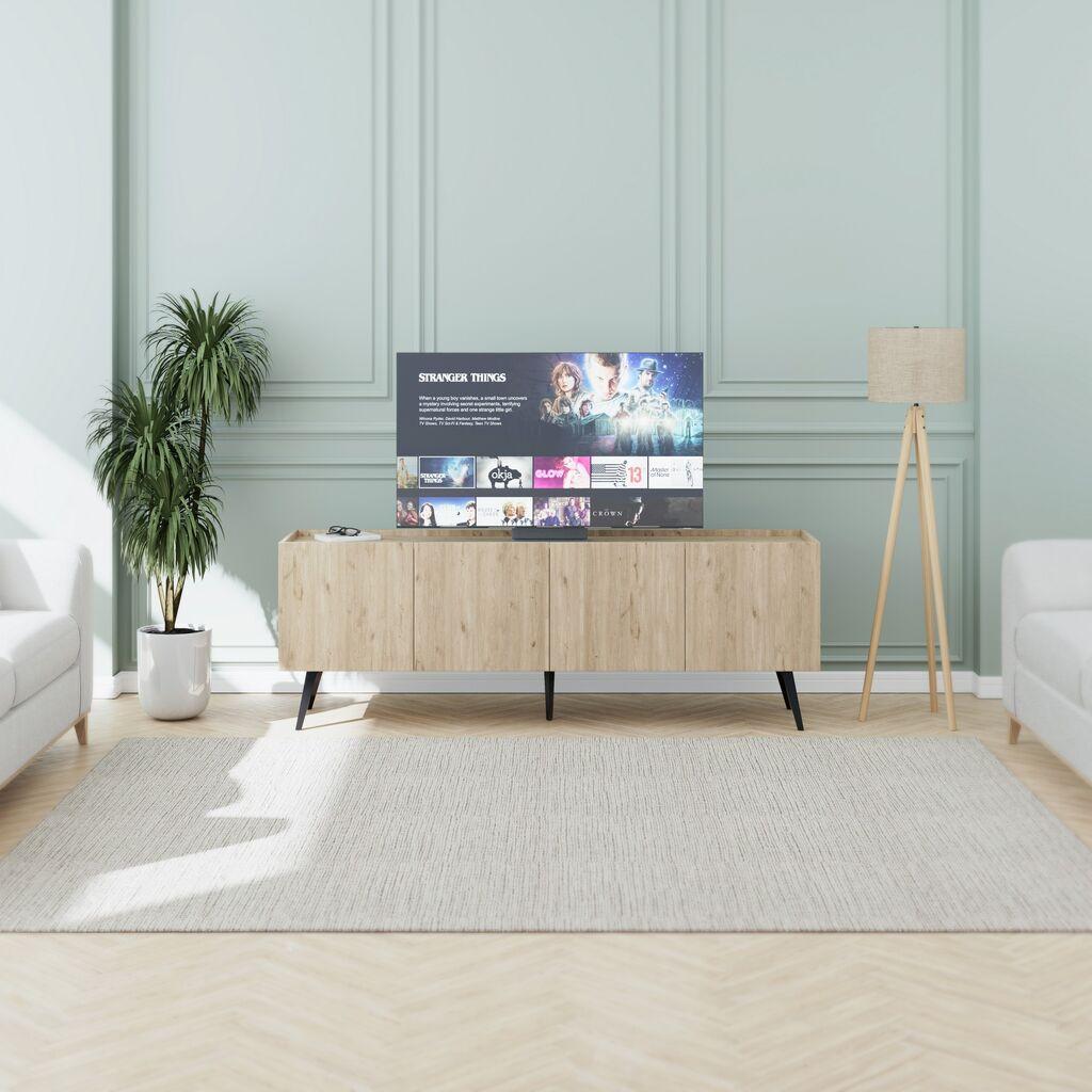 Hanah Home TV Komoda Tvc-740-Ff-1, 180x62x41 cm, Hrast