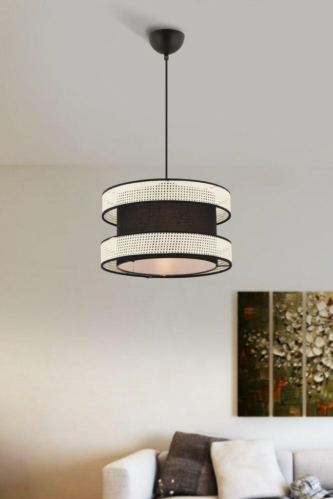 Opviq Luster Halo, 40x40cm, Antracit-beli