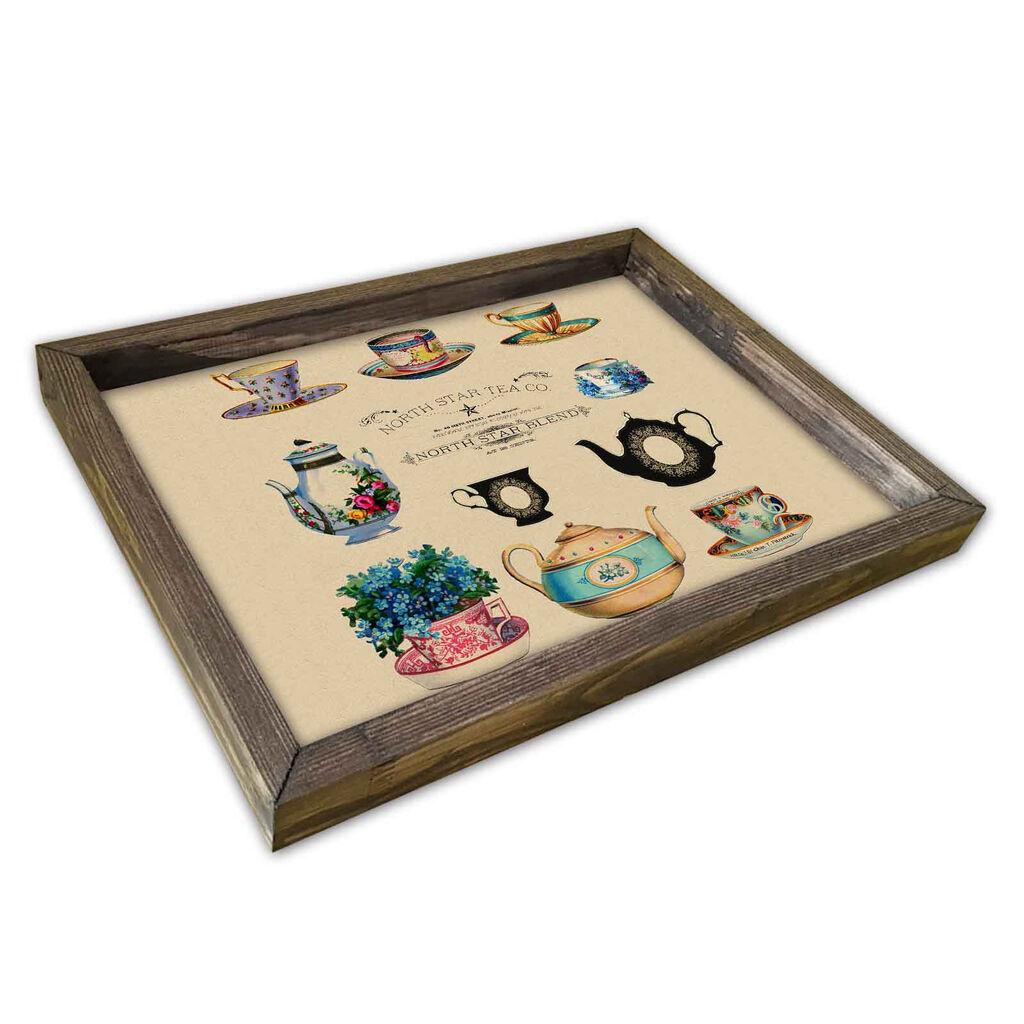 Aberto Design Poslužavnik AT-007, 30x40cm, Šareni