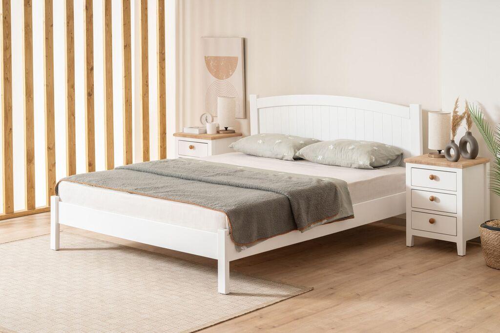 Hanah Home Francuski ležaj Ruzgar, 120x98x200 cm, Beli