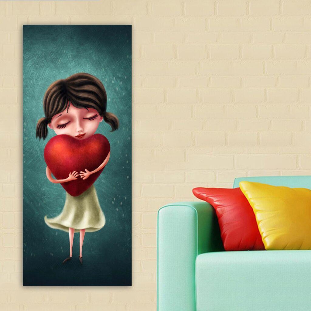 Wallity Slika na platnu 50x120cm