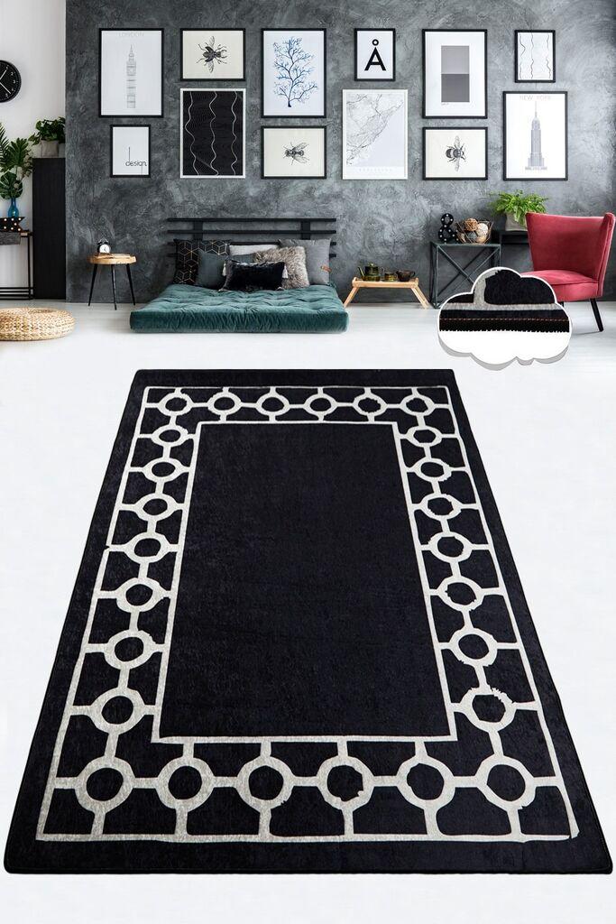 Conceptum Hypnose Tepih Bague, 80x200cm, Crno-beli
