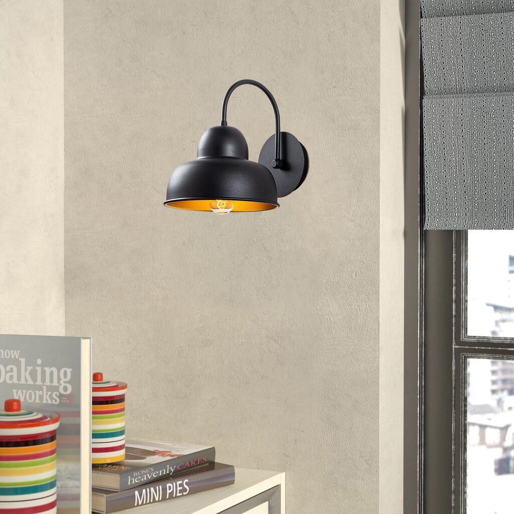 Opviq Zidna lampa E27 Max 40W, Crna