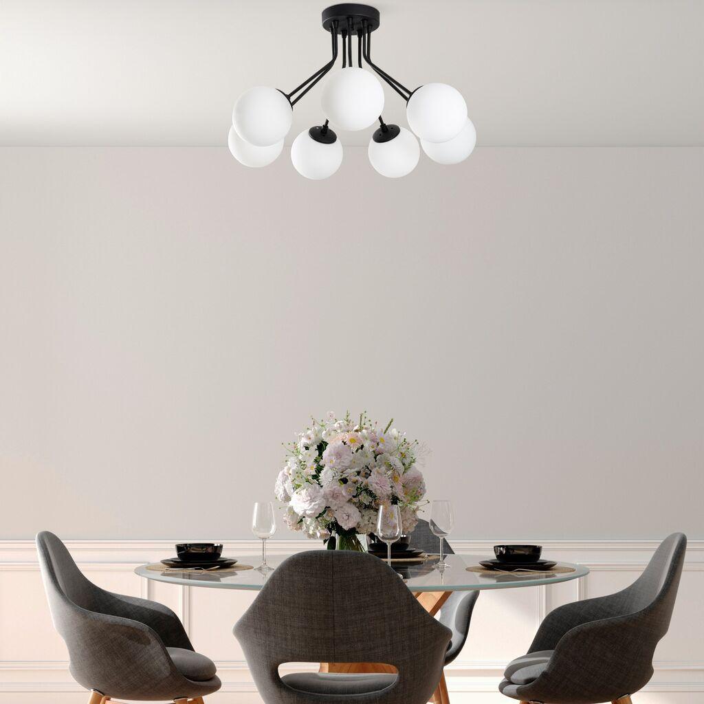 Opviq Luster Orion-13966, 65cm, IP20, Crno-beli