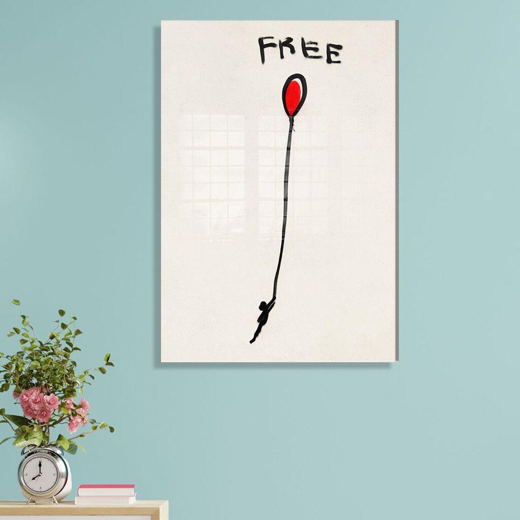 Wallity Slika od kalenog stakla 45x65cm