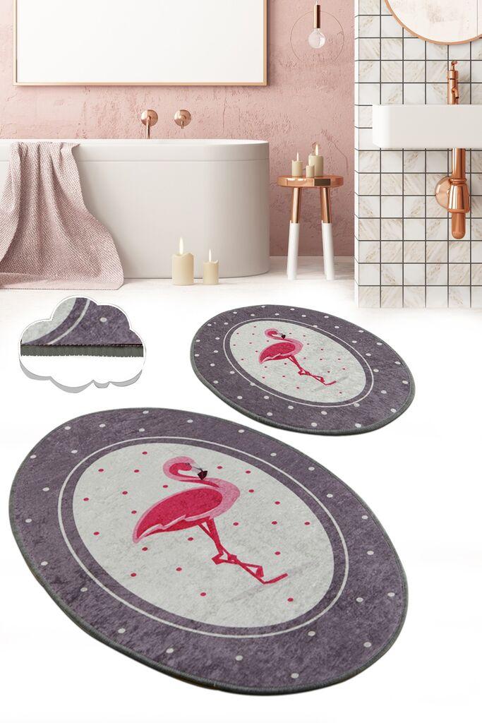 L'essentiel Maison Set 2 prostirke za kupatilo Šareni