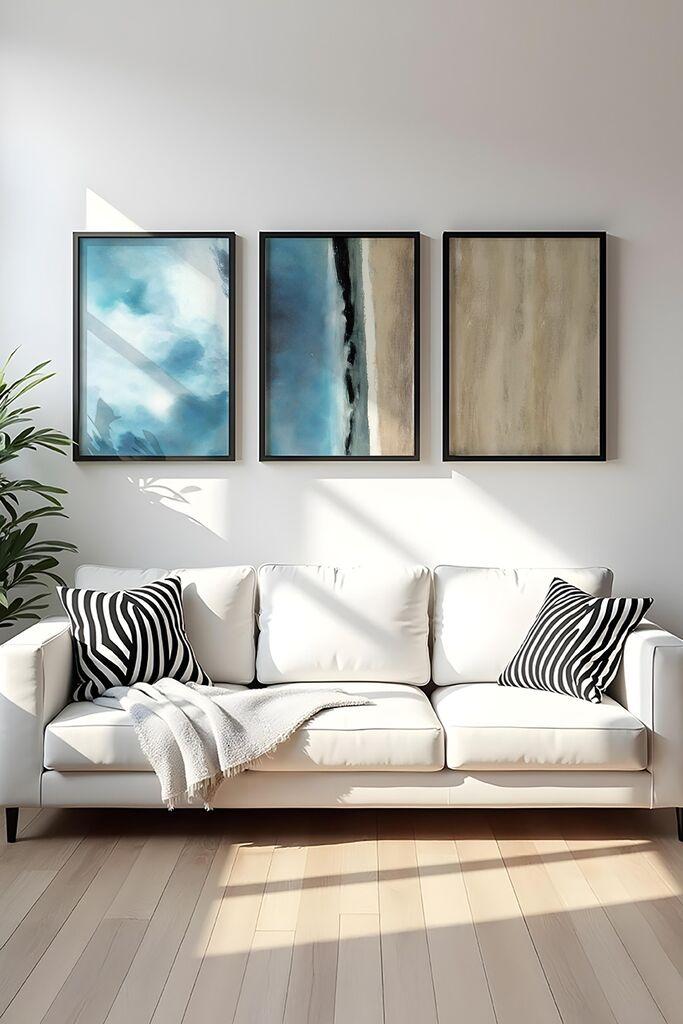 Wallity Uramljena slika Huhu470S, 20x30 cm , 3 dela
