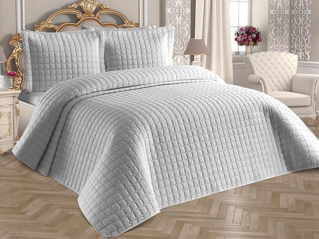 L'essentiel Maison Komplet posteljina za francuski ležaj Siva