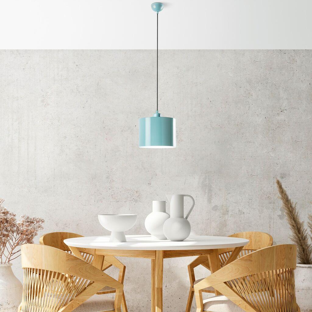 Opviq Luster Duz, 25-110cm, O20 cm, Tirkizni