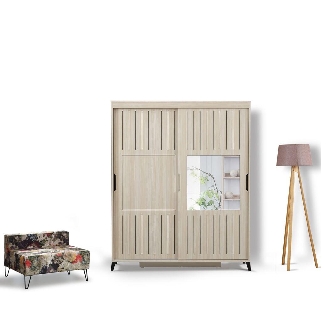 Hanah Home Garderober Pasific Home Fuga 170, 170x216x60 cm, Hrast