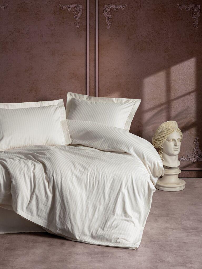 L'essentiel Maison Komplet posteljina Stripe, 200x220 cm, Krem