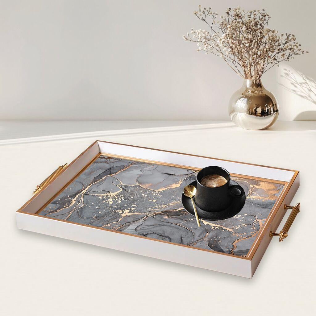 Aberto Design Poslužavnik TPB9874 50 x 29 x 3.5 cm, Šareni