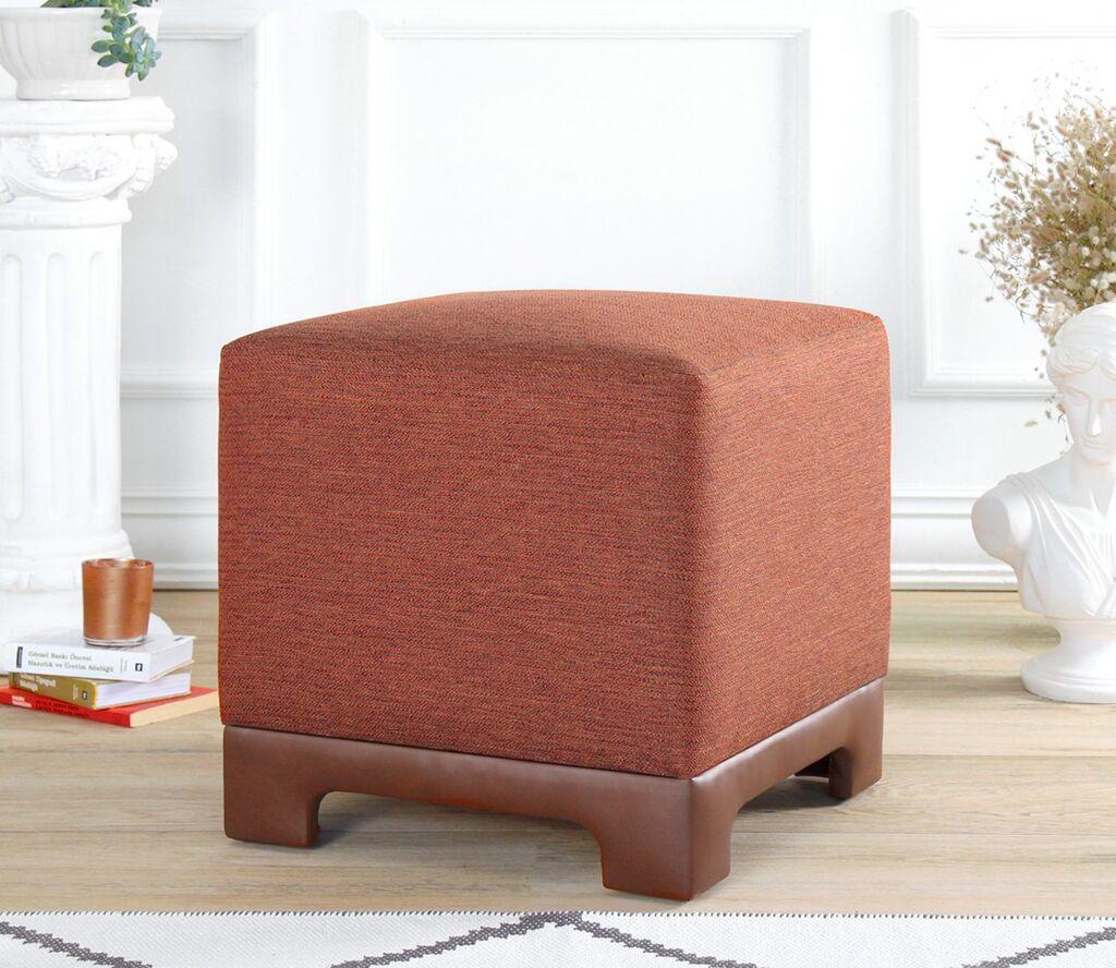 Atelier del Sofa Tabure Lenover, 50x47x50cm, Braon