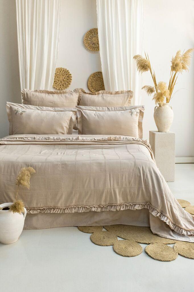 L'essentiel Maison Komplet posteljine Fiorella, 240x260, Krem