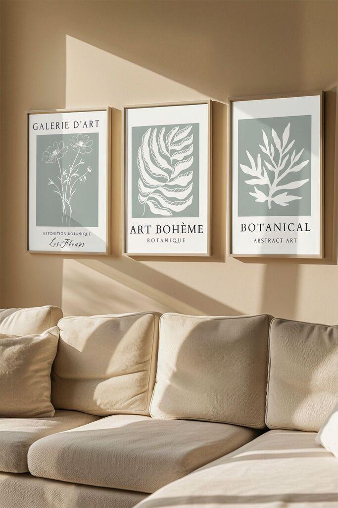 Wallity Uramljena slika Artvmodel24, 33x48 cm, 3 dela