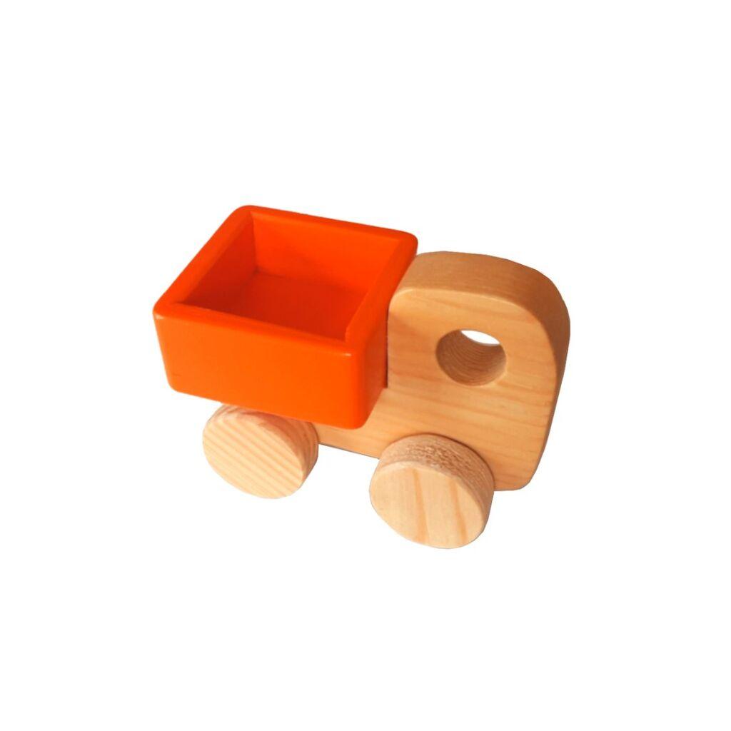 HANAH HOME Drvena igračka Mini kamion, crvena