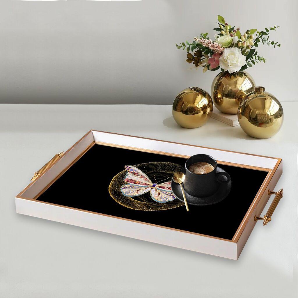 Aberto Design Poslužavnik TPB9881 50 x 29 x 3.5 cm, Šareni