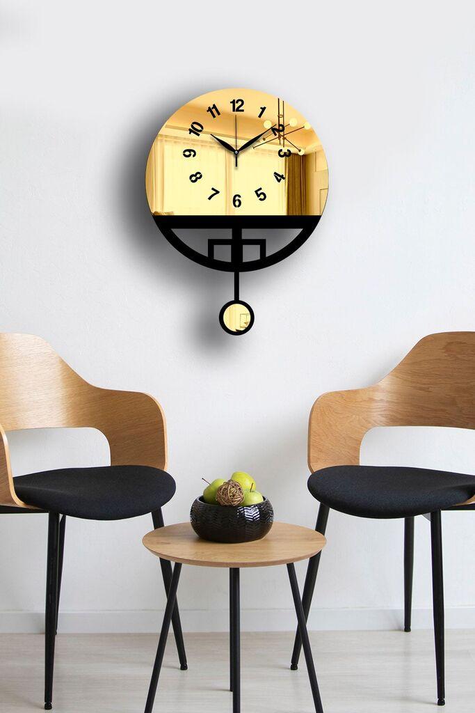 Wallity Zidni sat Vlnt108Al, 39x50 cm, Zlatne boje