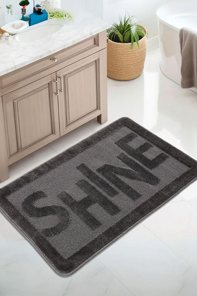 L'essentiel Maison Podloga za kupatilo Shine, 60x100 cm, Antracit