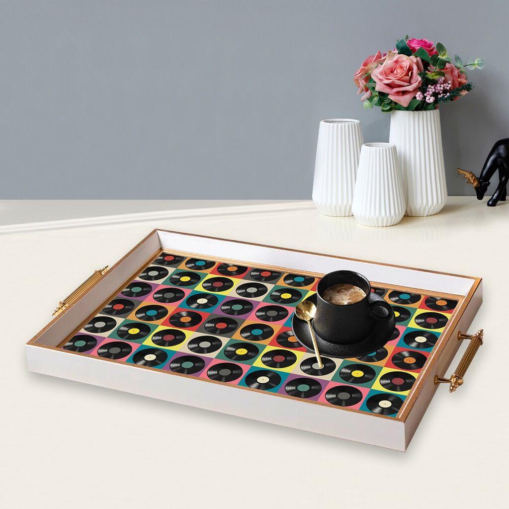 Aberto Design Poslužavnik TPB9904 50 x 29 x 3.5 cm, Šareni
