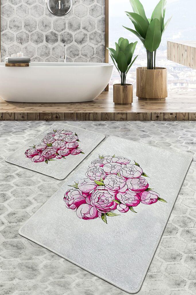 L'essentiel Maison Set 2 prostirke za kupatilo Šareni
