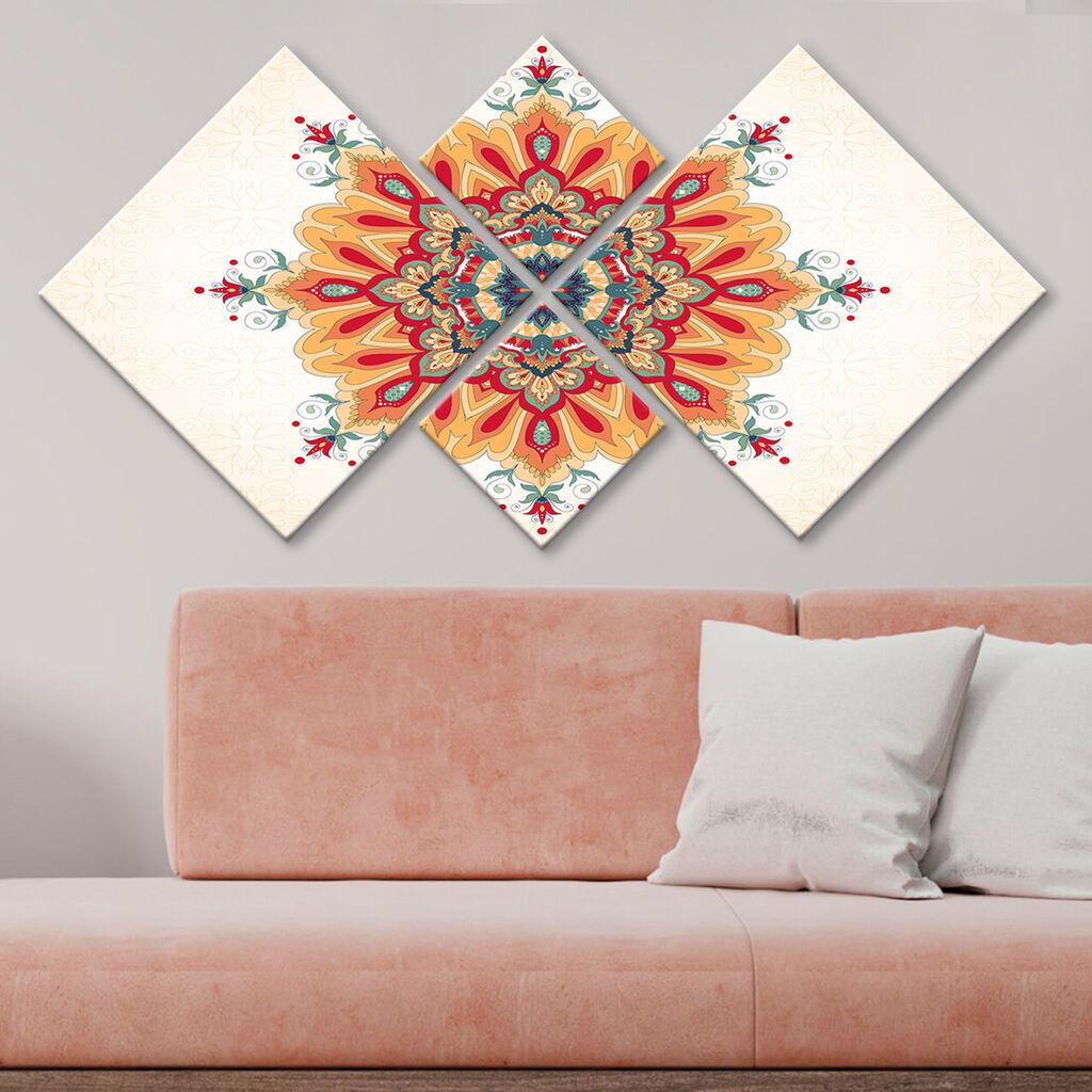 Wallity Slika 4MDF196876571, 60x115 cm, 4 dela