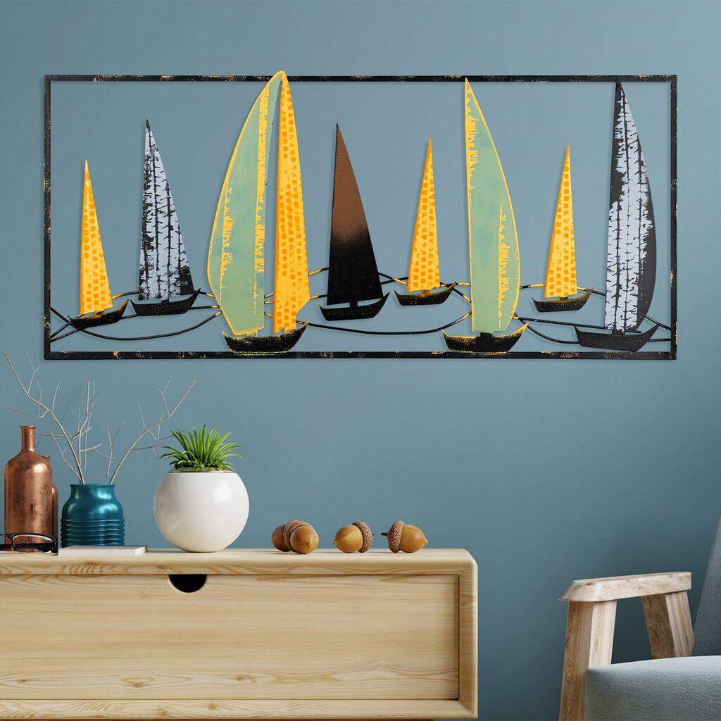 Wallity Zidna dekoracija Yelkenli 3, 40x90 cm, Šarena