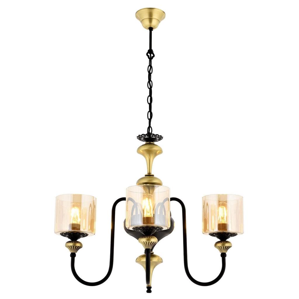 Opviq Luster Av-4161-3E, 98x62cm, Crno-zlatne boje