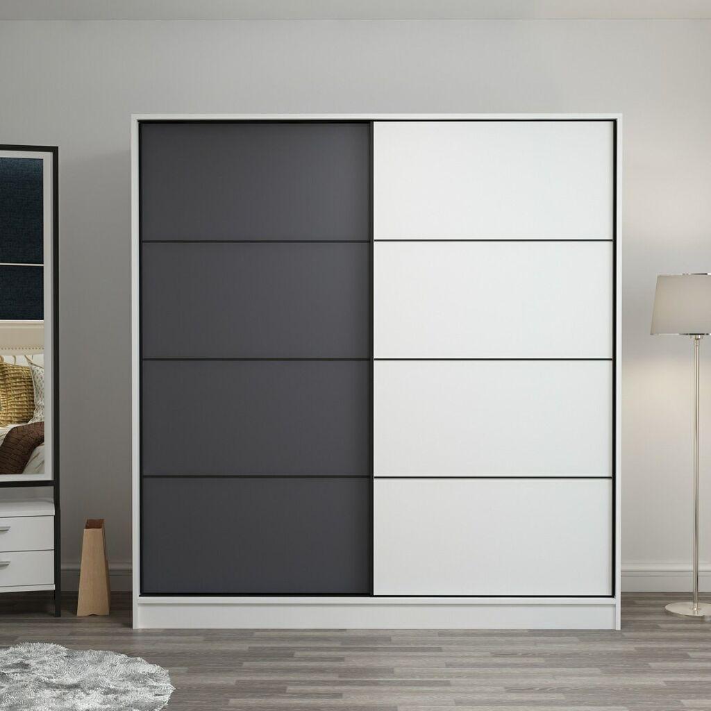 Hanah Home Garderober Kale-3970, 180x210x52 cm, Sivo-beli
